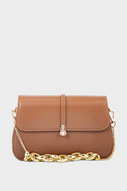 Flap Shoulder Bags BS2074-Tan