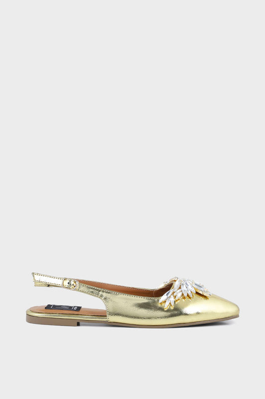 Casual Sling Back IP4016-Golden