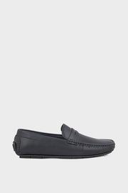 Men Casual Driving Mocs MC4019-Black