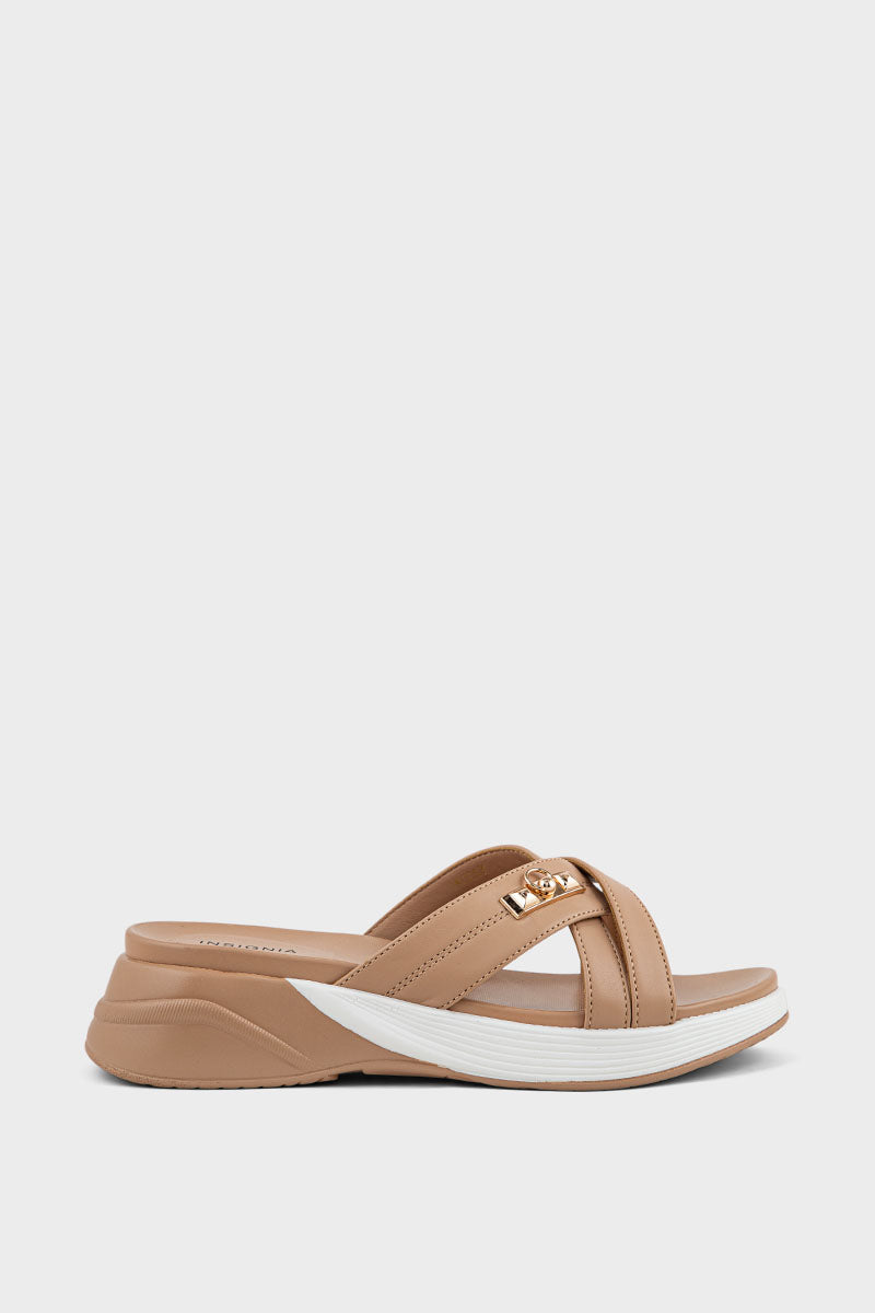 Party Wear Slip On IK0097-Beige