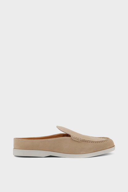 Men Casual Back Open Moccs MC6503-Beige