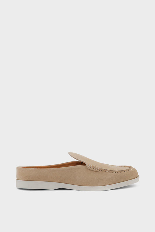 Men Casual Back Open Moccs MC6503-Beige