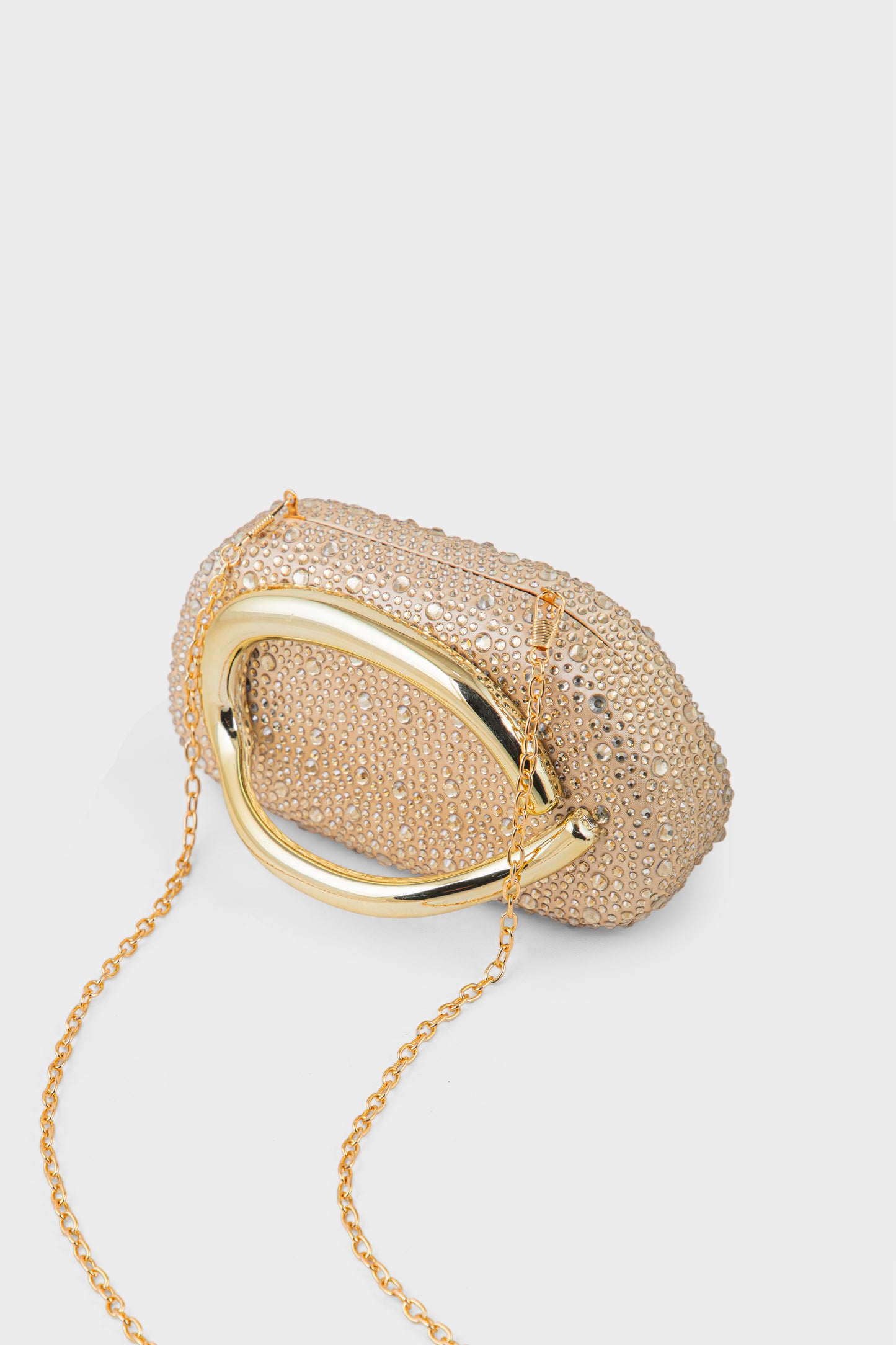 Party Wear Clutch BK4157-Gold