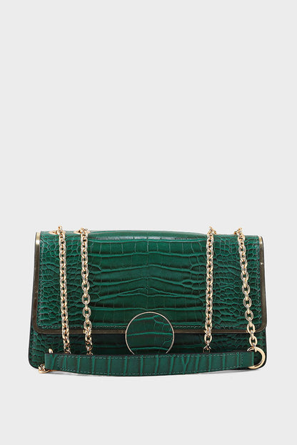 Satchel Shoulder Bags B15122-Green