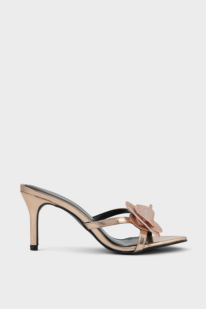 Party Wear Slip On IP0087-Champagne