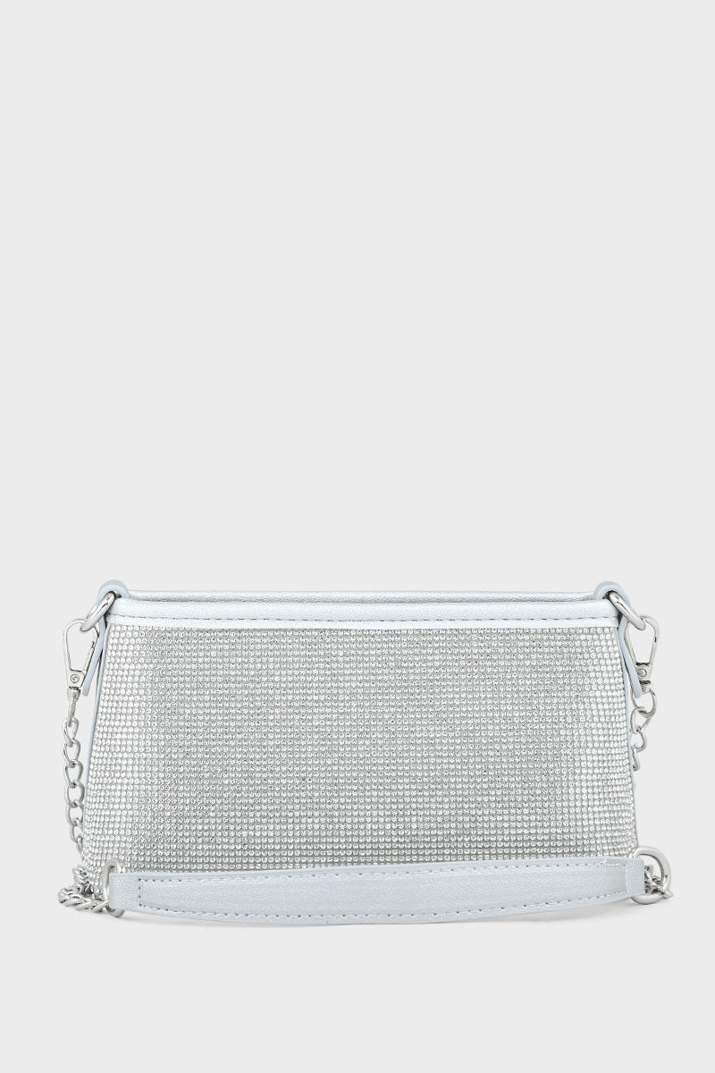 Cross Shoulder Bags BS2039-Silver