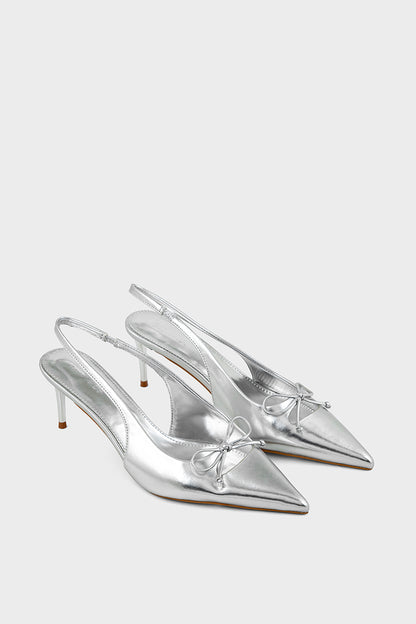 Party Wear Sling Back IP4053-Silver