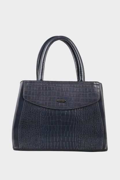 Formal Tote Hand Bags B14970-Blue