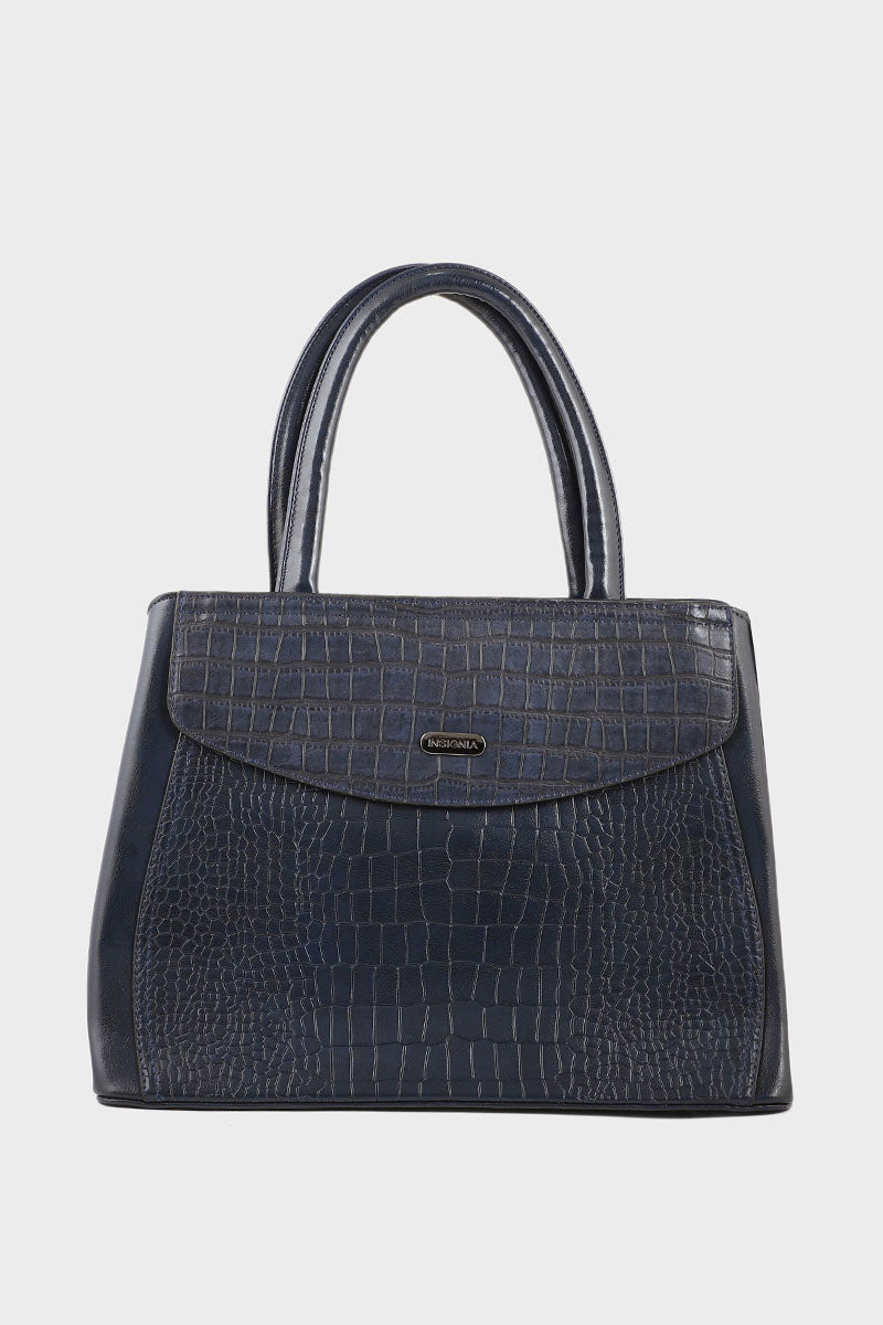 Formal Tote Hand Bags B14970-Blue