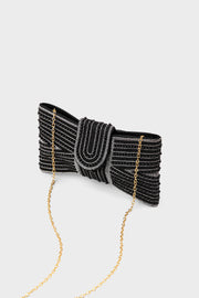 Party Wear Clutch BK4155-Black