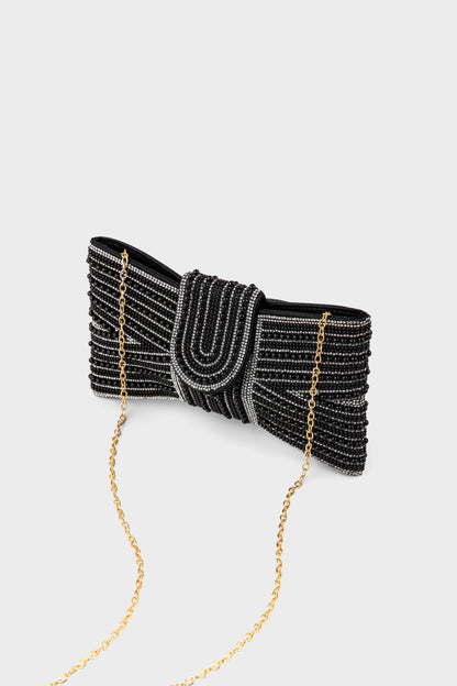 Party Wear Clutch BK4155-Black