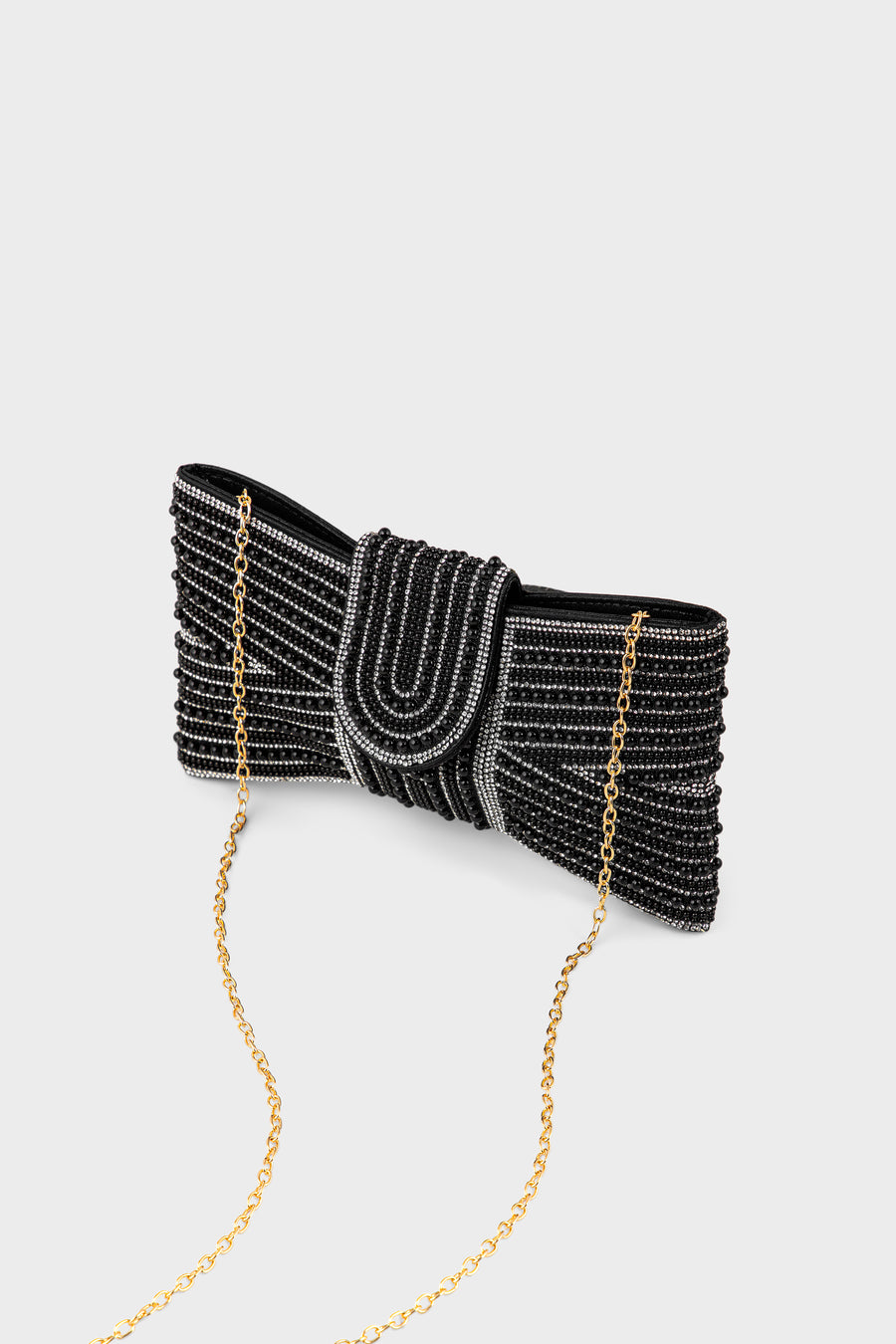 Party Wear Clutch BK4155-Black