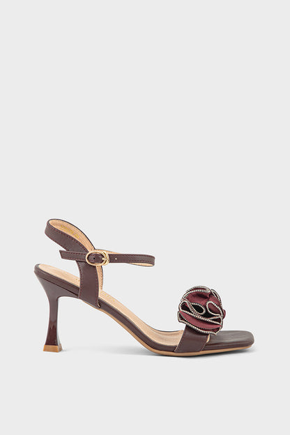 Party Wear Sandal IP2039-Maroon