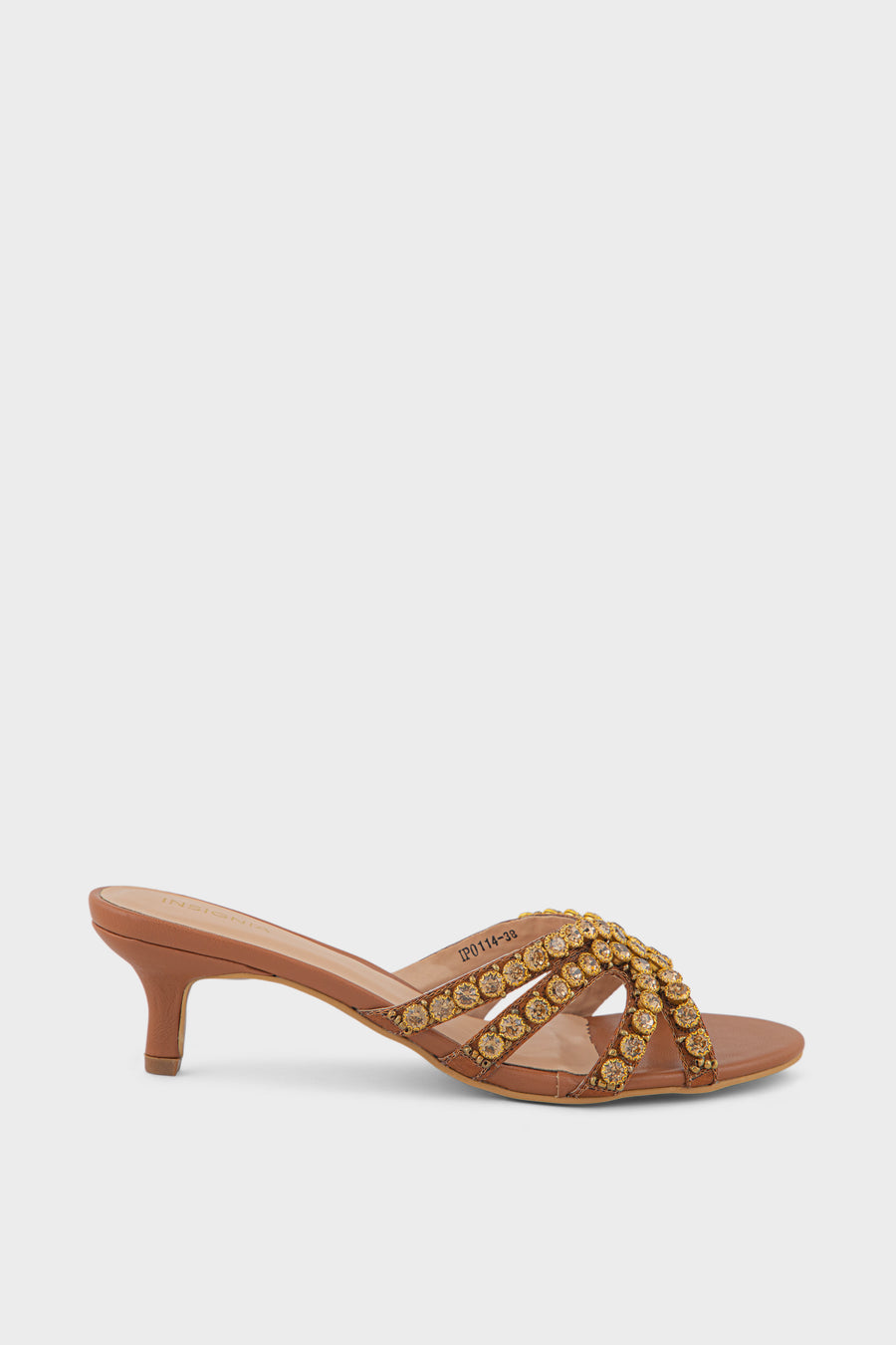 Party Wear Slip On IP0114-Brown