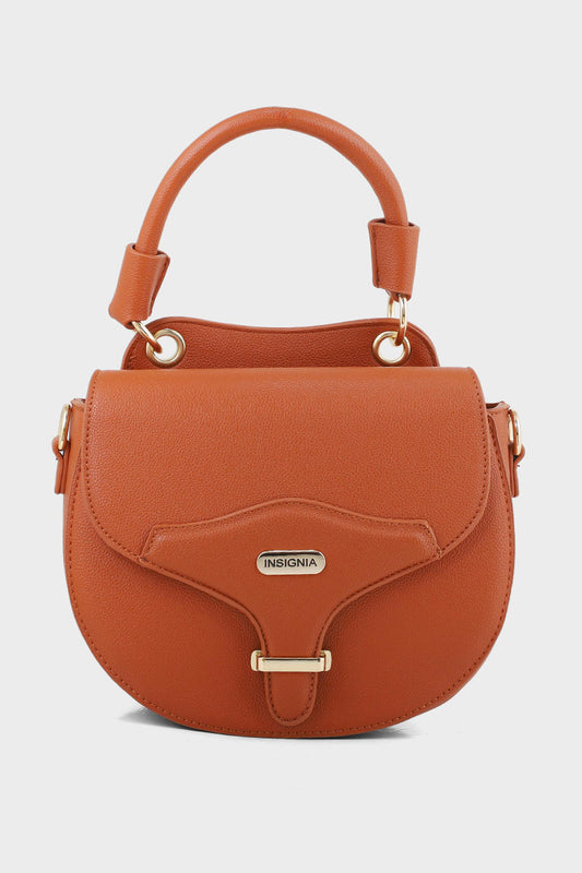 Top Handle Hand Bags B15185-Brown