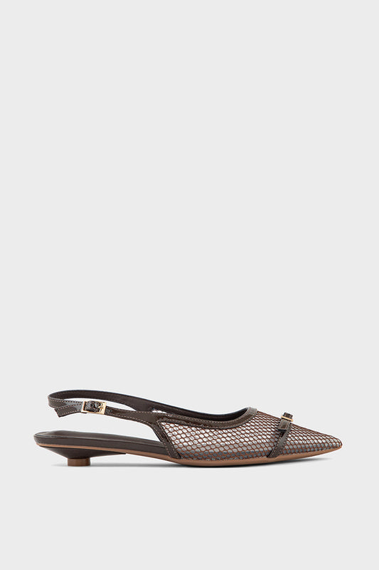 Formal Sling Back IF4046-Coffee