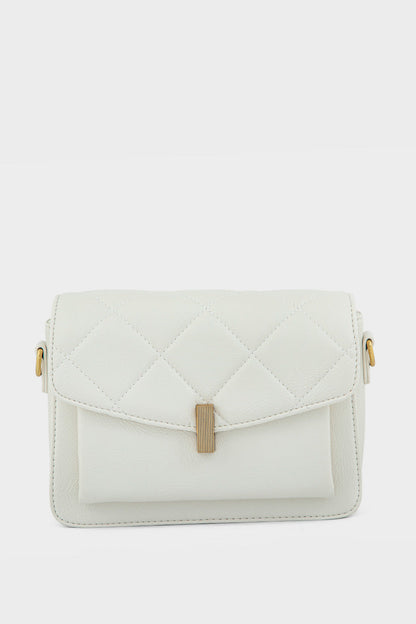 Flap Shoulder Bags BS2127-Ivory