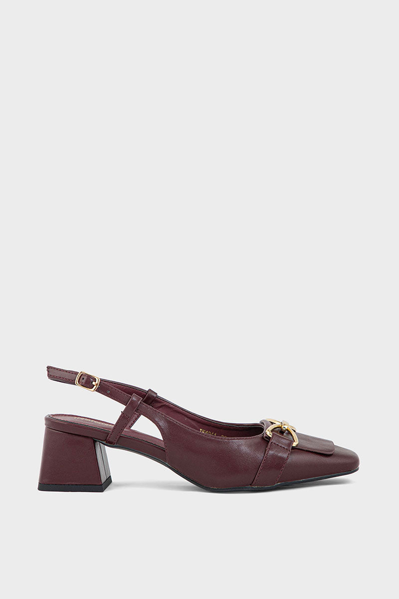 Formal Sling Back IF4041-Maroon