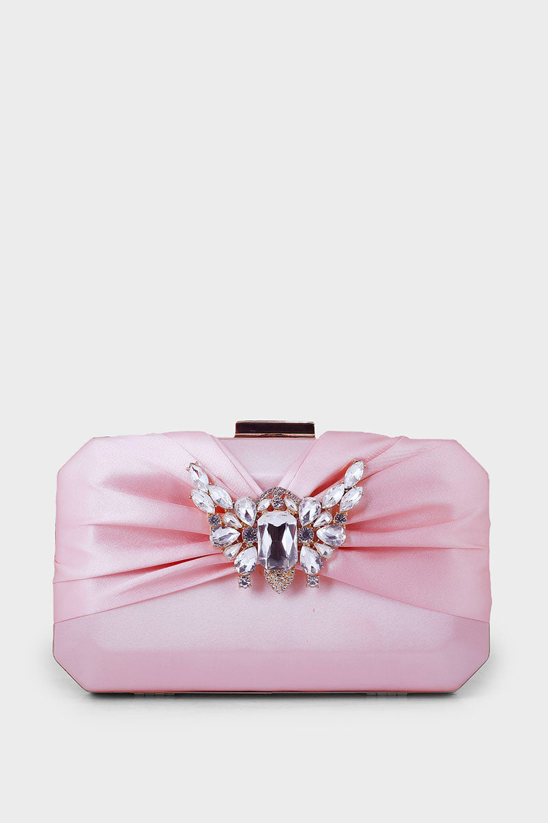 Party Wear Clutch B21598-Pink