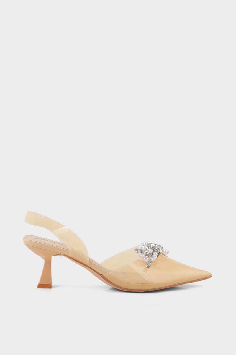 Formal Sling Back I47297-Nude