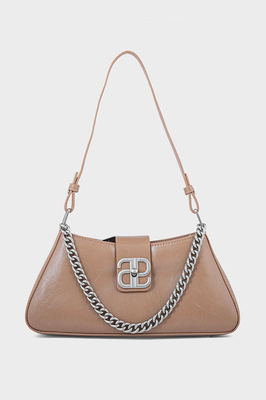 Top Handle Hand Bags BH0039-Brown