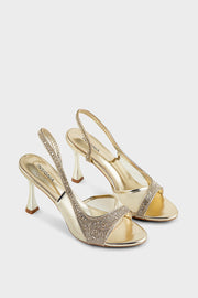 Party Wear Sandal IP2075-Gold