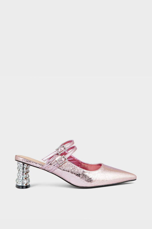 Party Wear Mule IP8505-Pink