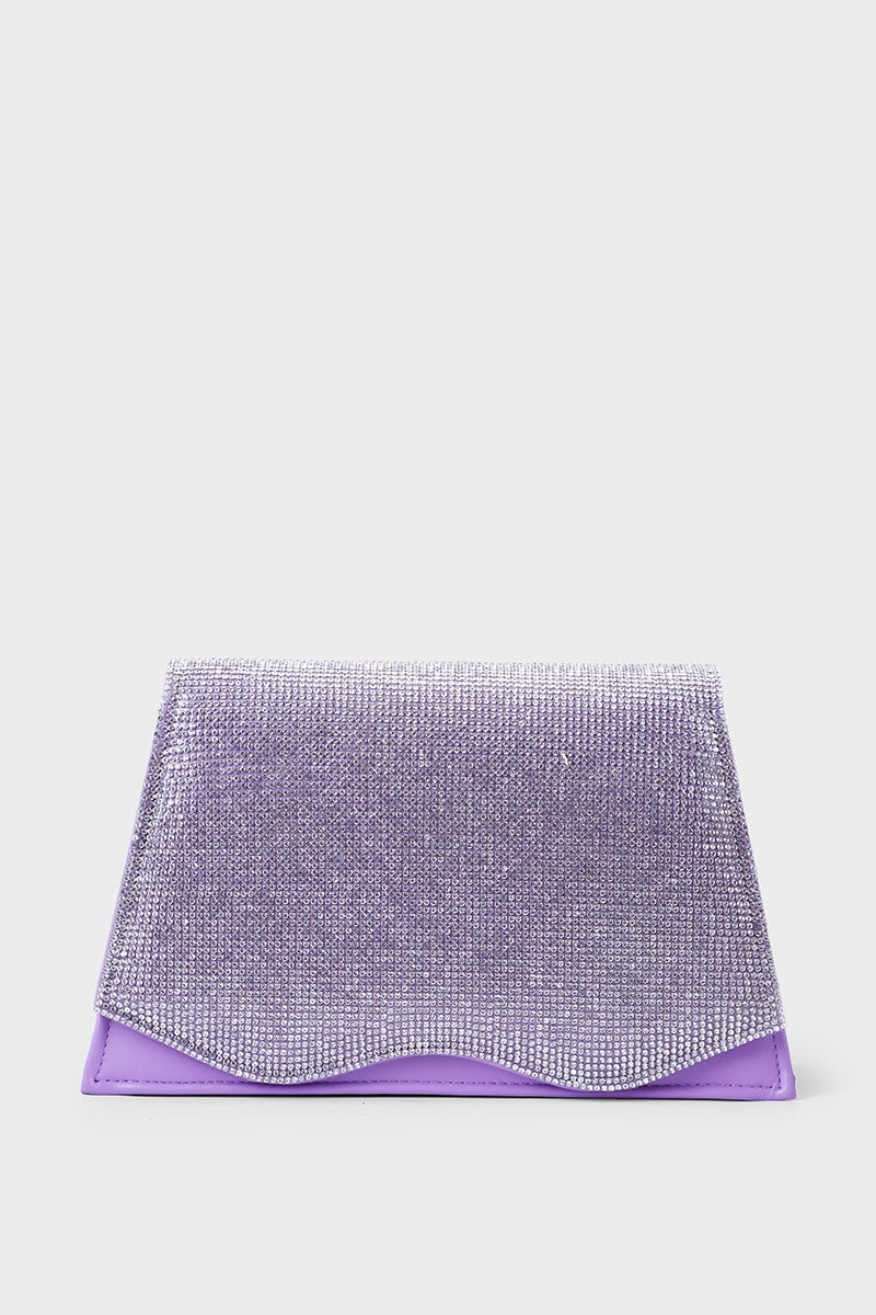 Envelope Clutch B20776-Purple