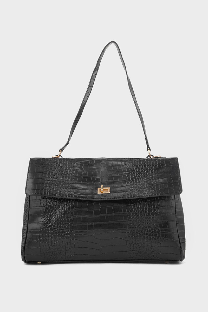 Formal Shoulder Bags BS2165-Black