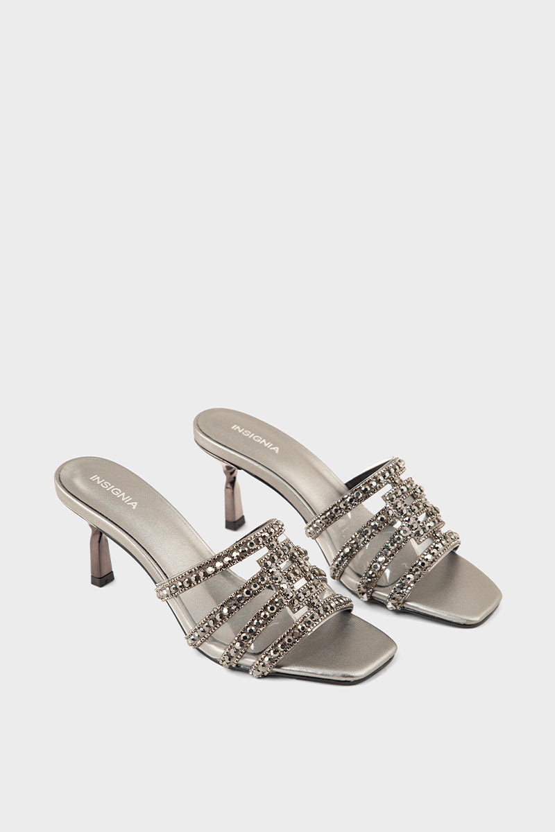 Party Wear Slip On IP0129-Pewter