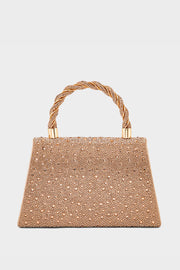 Party Wear Clutch BH0123-Rose Gold