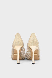 Pary Wear Court Shoes IP5048-Gold