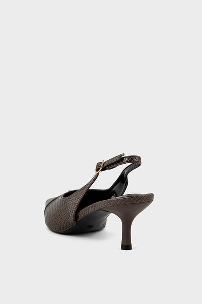Formal Sling Back IF4080-Dark Brown
