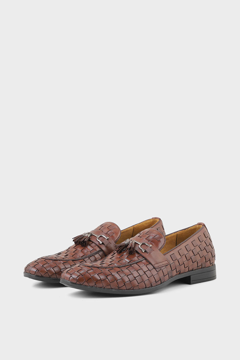 Men Formal Loafers M22085-Coffee