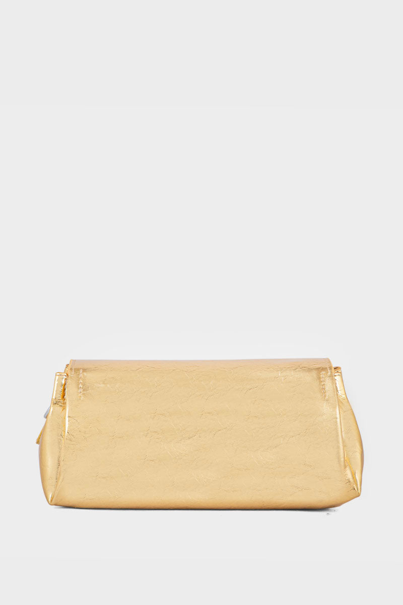 Flap Shoulder Bags BS2114-Golden
