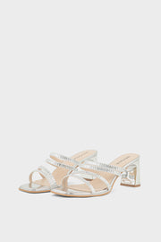 Party Wear Slip On IP0063-Silver