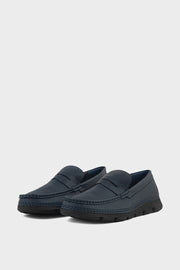 Men Casual Driving Mocs MC4027-Navy