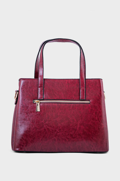 Top Handle Hand Bags BH0070-Red