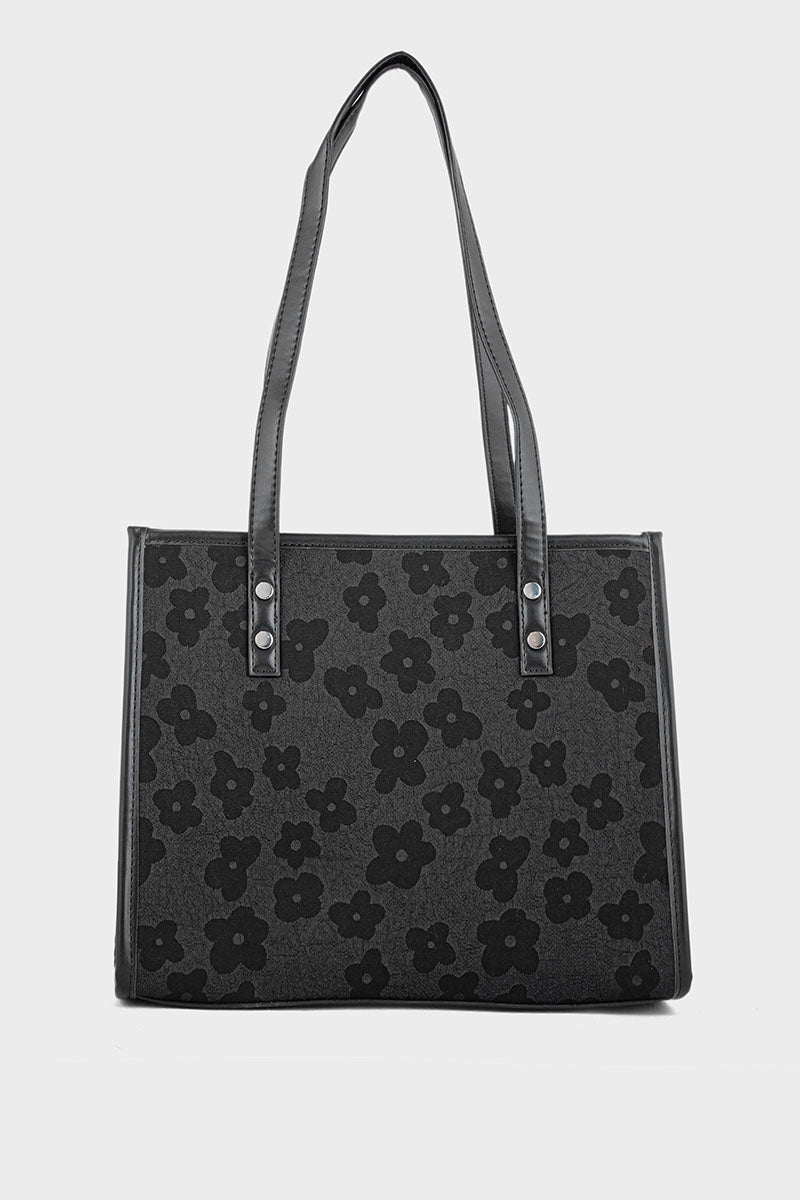 Tote Hand Bags BS2106-Black
