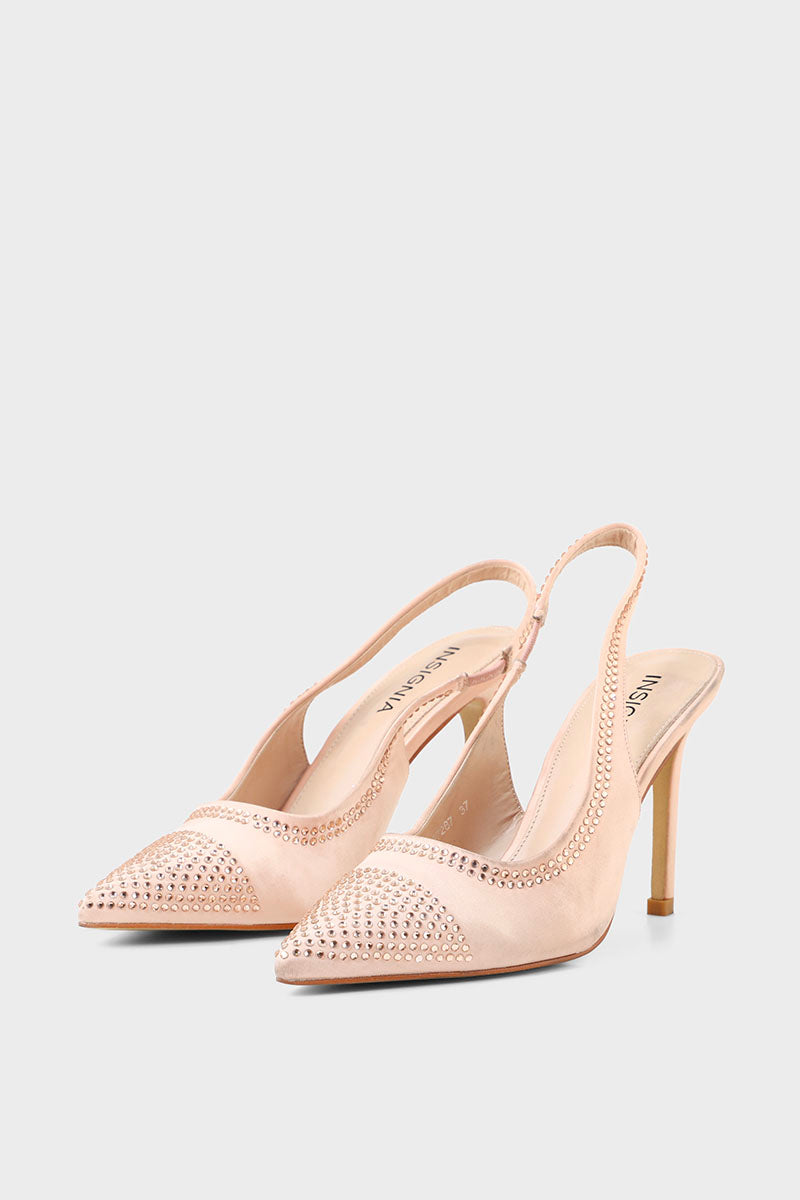 Party Wear Sling Back I47287-NUDE PINK – Insignia PK