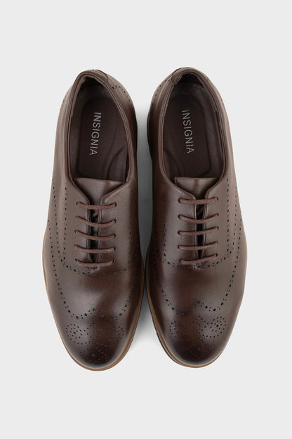 Men Formal Derby MF7510-Dark Brown