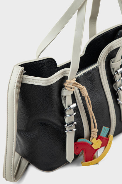 Tote Hand Bags BS2403-Black