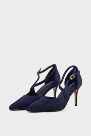 Party Wear Court Shoes IP5020-Navy