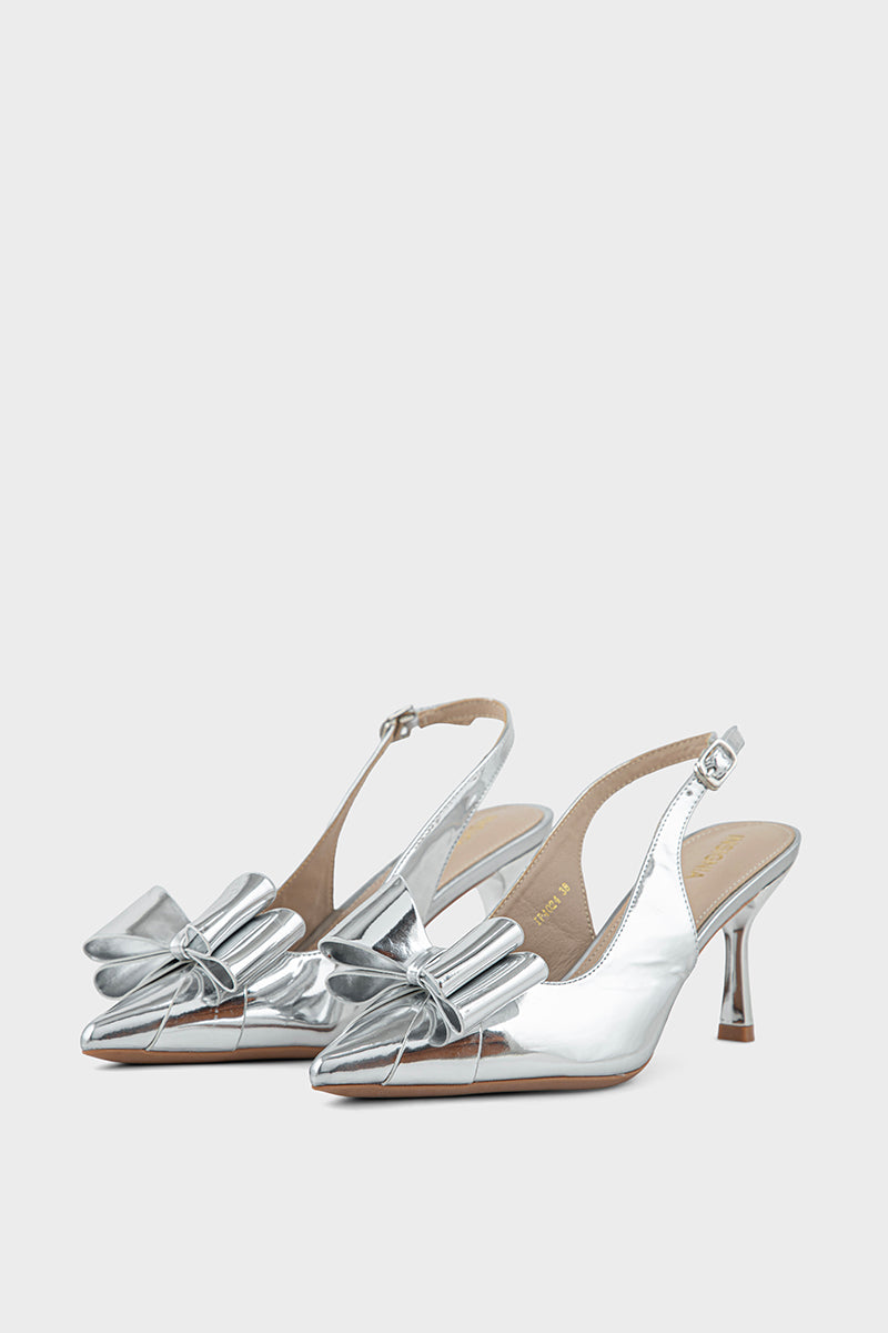 Party Wear Sling Back IP4024-Silver