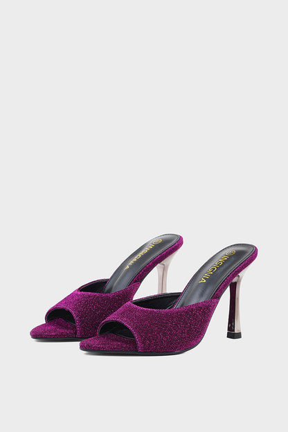 Party Wear Slip On I29297-Purple