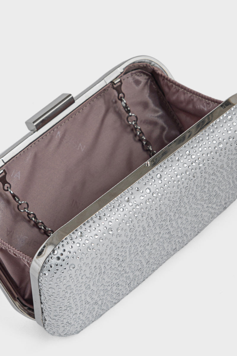 Party Wear Clutch BK4130-White