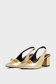 Party Wear Sling Back IP4034-Gold