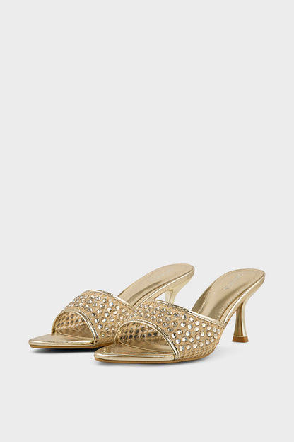 Party Wear Slip On IP0083-Gold