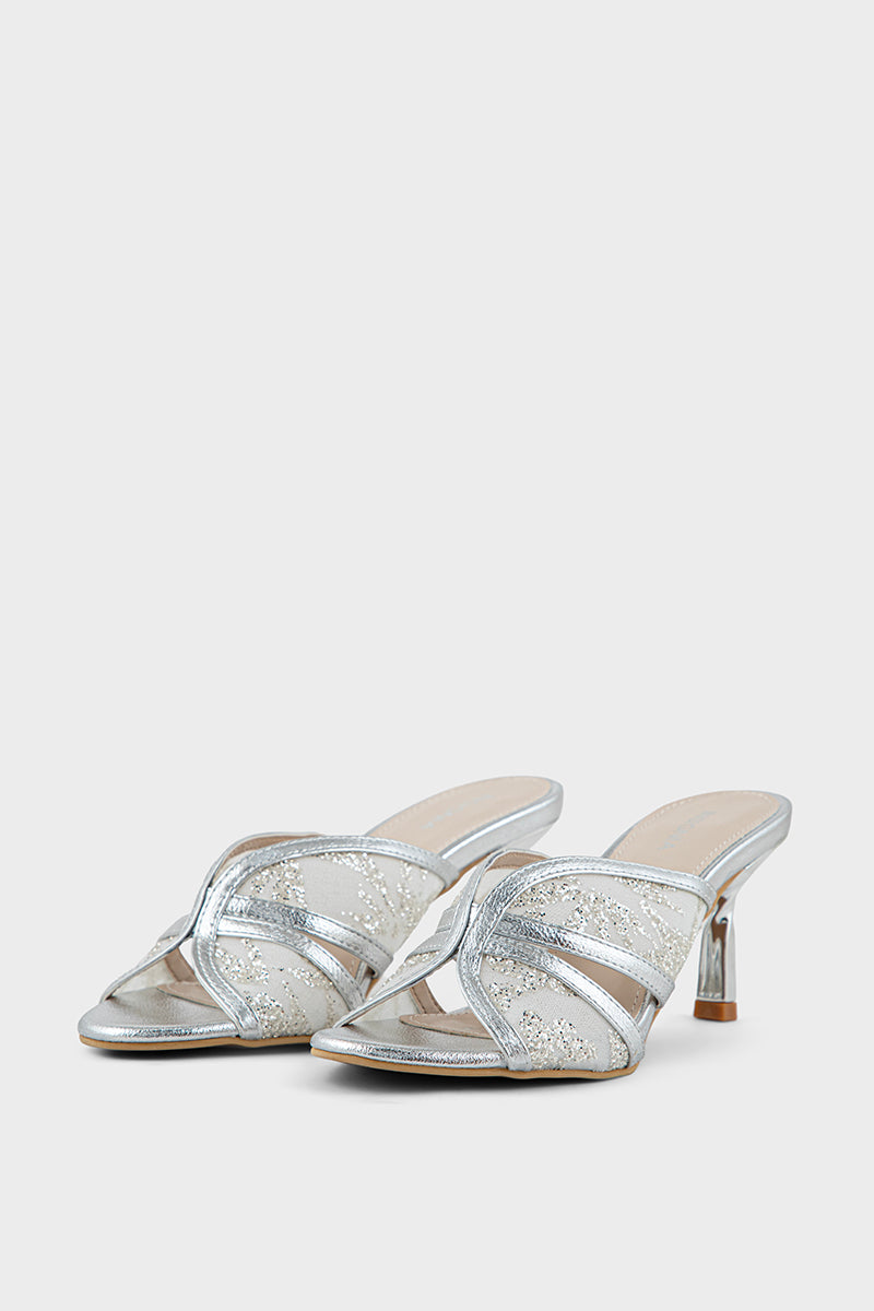 Party Wear Slip On IP0086-Silver