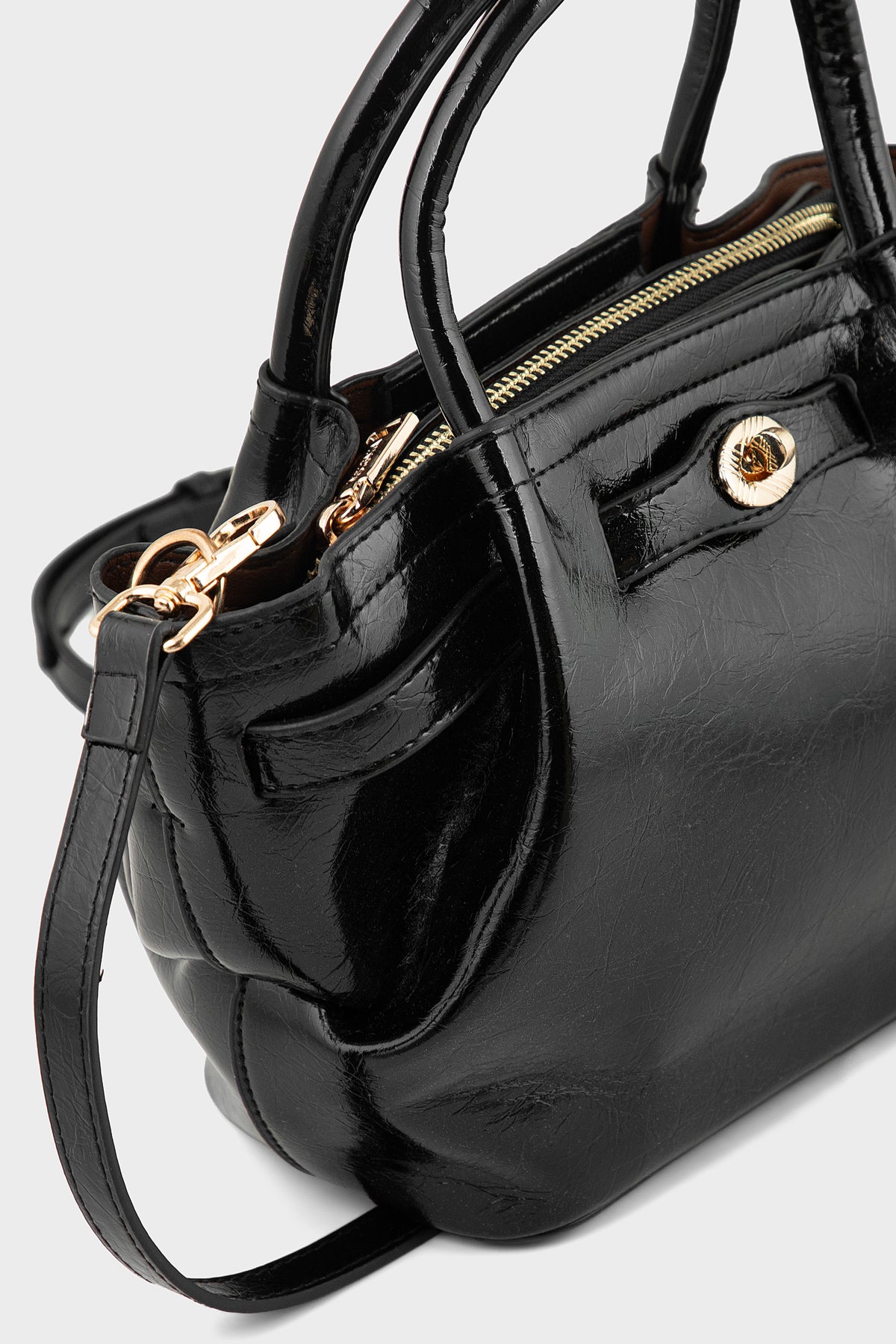 Tote Hand Bags BS2349-Black